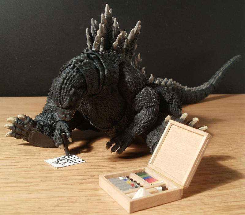 Illustration for article titled Godzilla Delivers His Best 'I Am Batman'